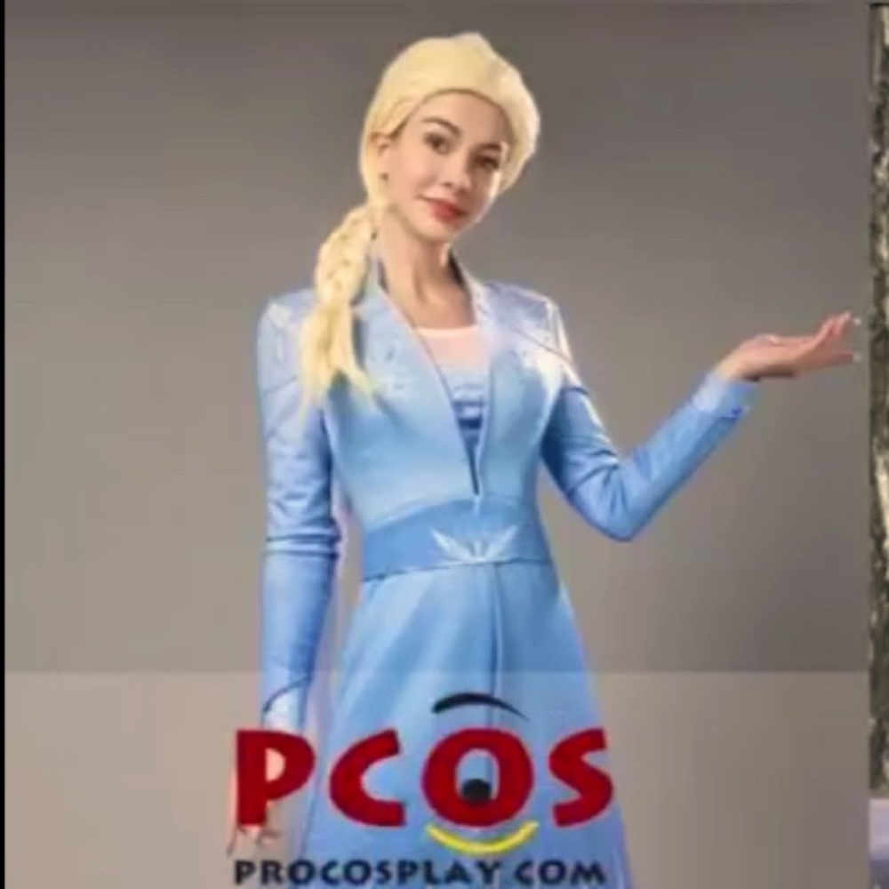 Elsa Travel Dress Frozen 2 Cosplay